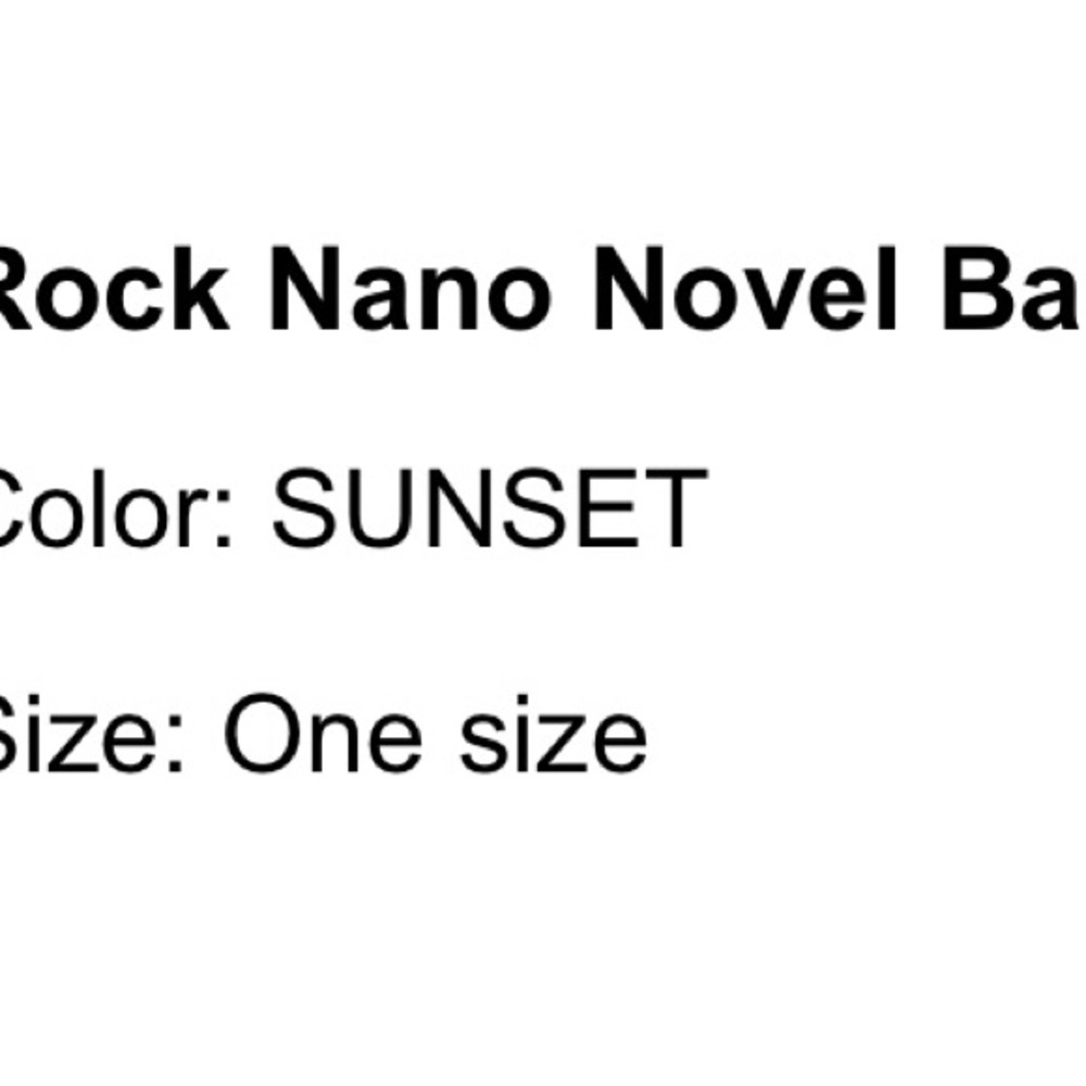 Zadig & Voltaire rock nano novel bag in sunset - Picture 4 of 4